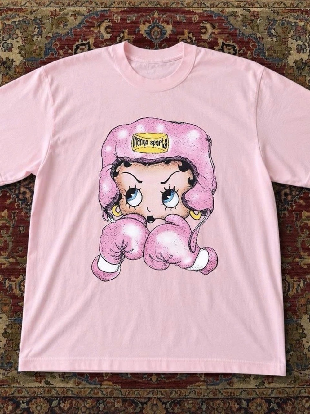 Betty Boop Pink Graphic Tee - Men's Casual Shirt